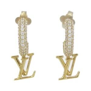 LOUIS VUITTON Gold Earrings